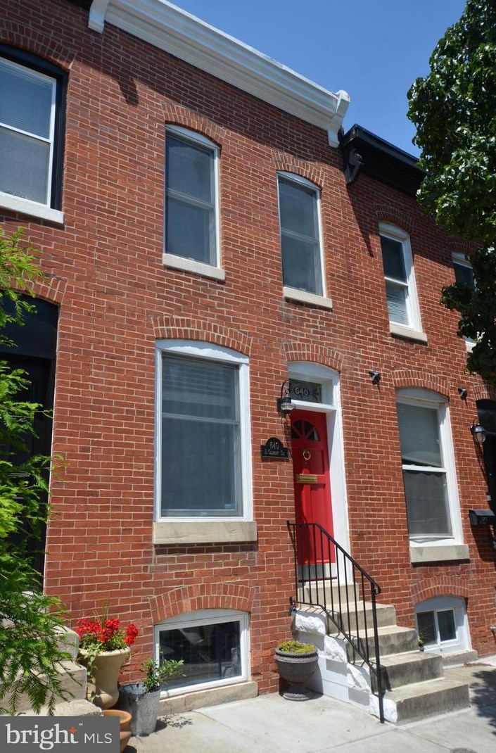 640 Clement St, Baltimore MD  21230-4749 exterior