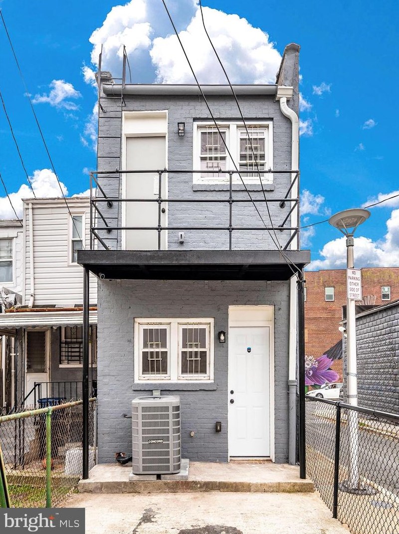 1614 Cole St, Baltimore MD  21223-3502 exterior