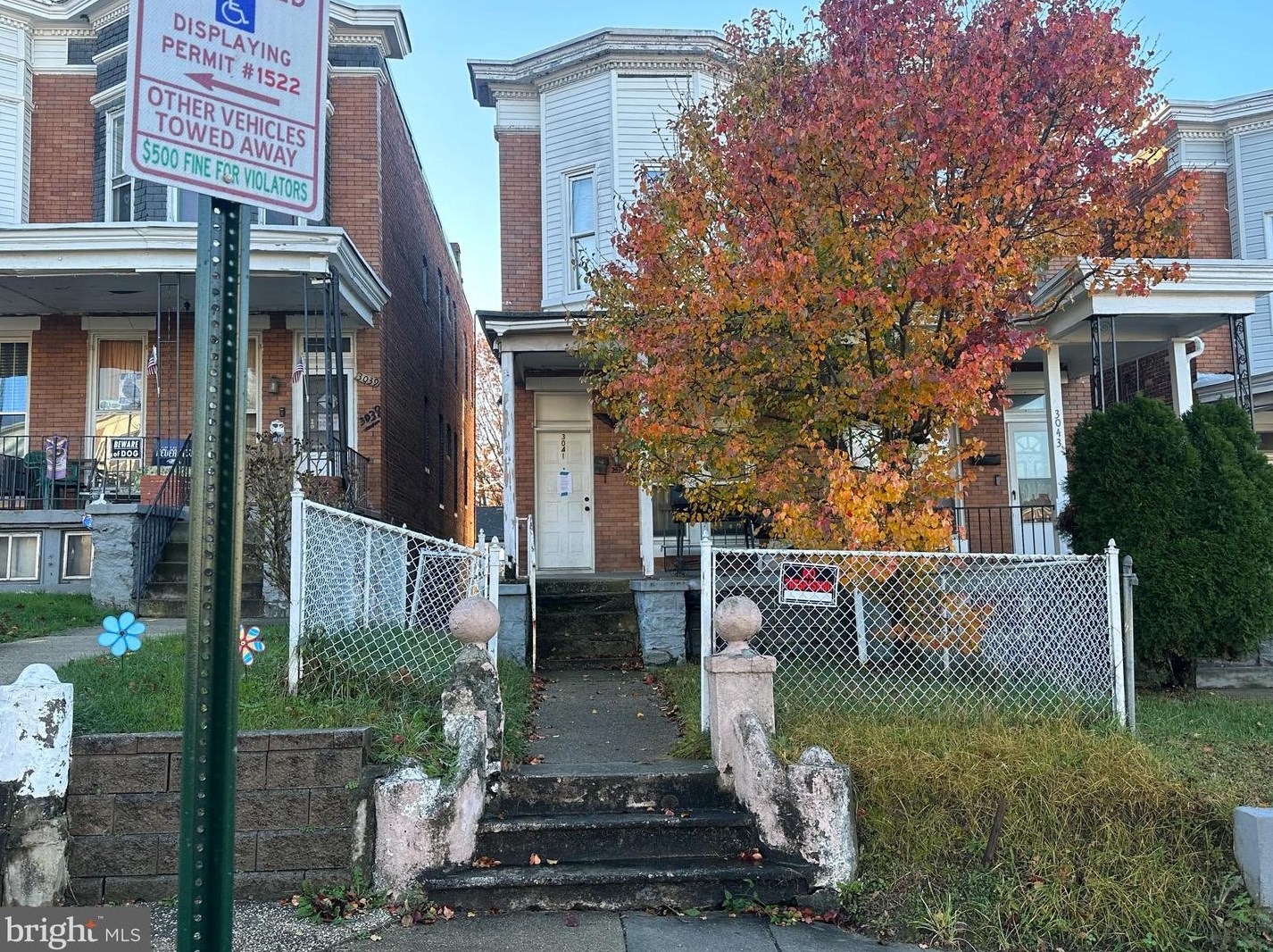 3041 Belmont Ave, Baltimore MD  21216-3920 exterior