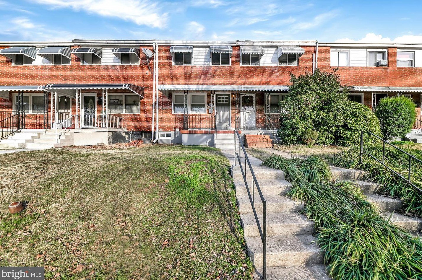 2129 Ashburton St, Baltimore MD  21216-2908 exterior