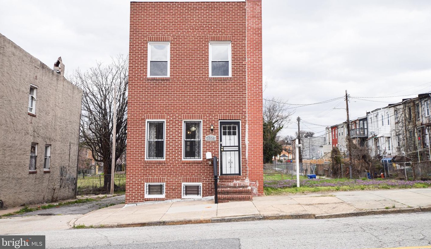 2106 Lafayette Ave, Baltimore MD  21213-2532 exterior