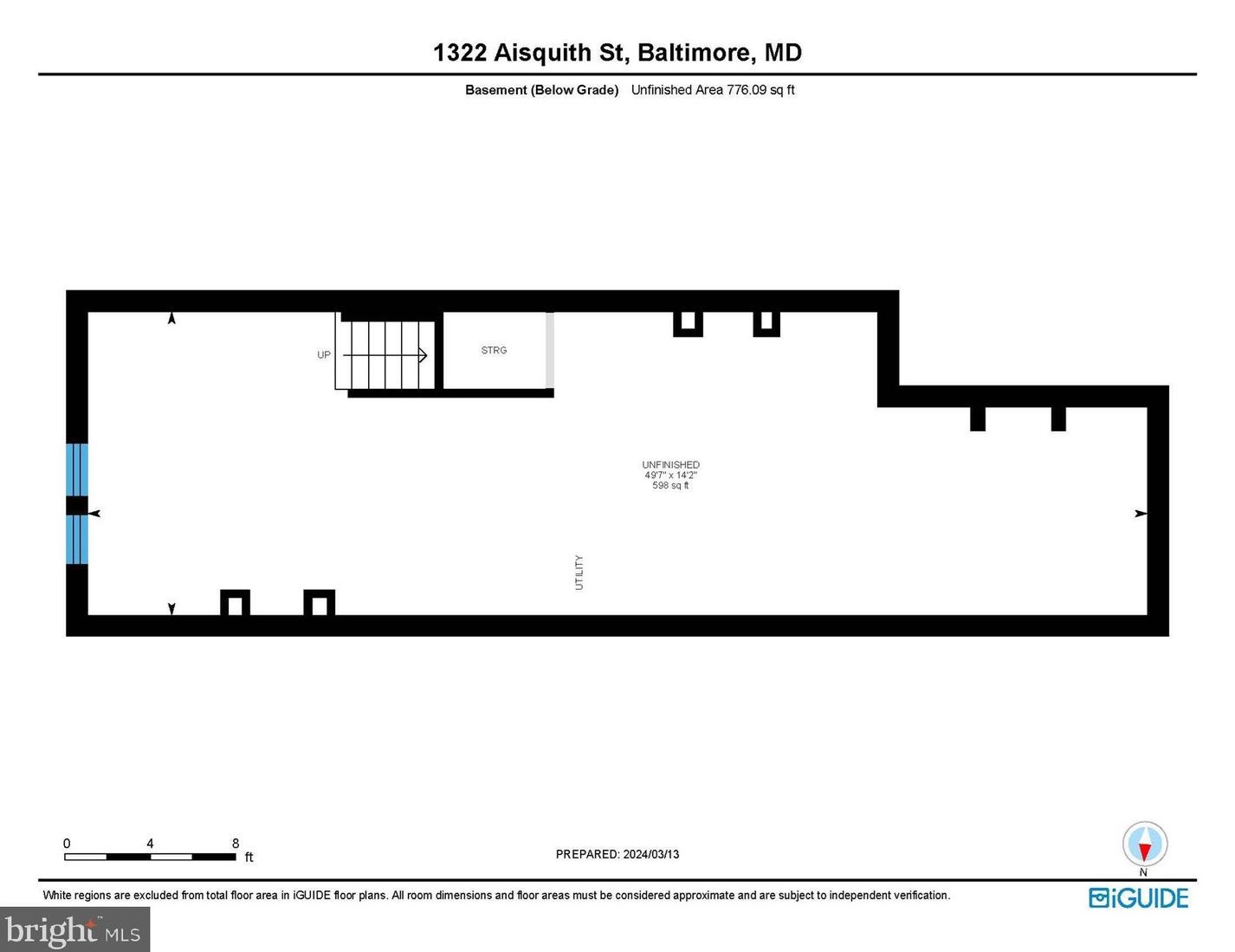 1322 Aisquith St, Baltimore MD  21202-5634 exterior