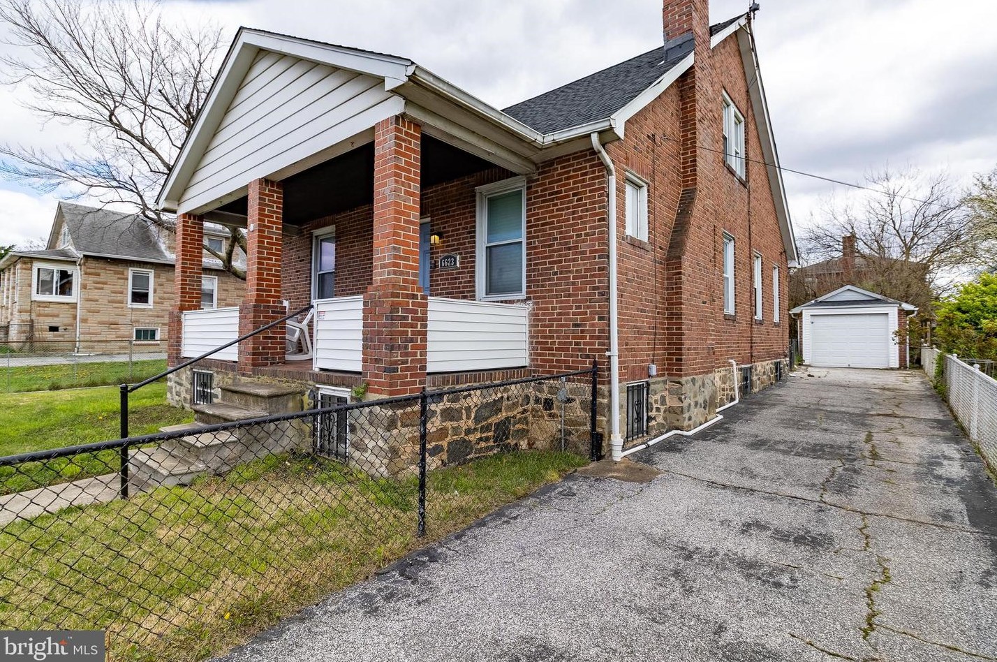 6623 Bushey St, Baltimore MD  21224-3014 exterior