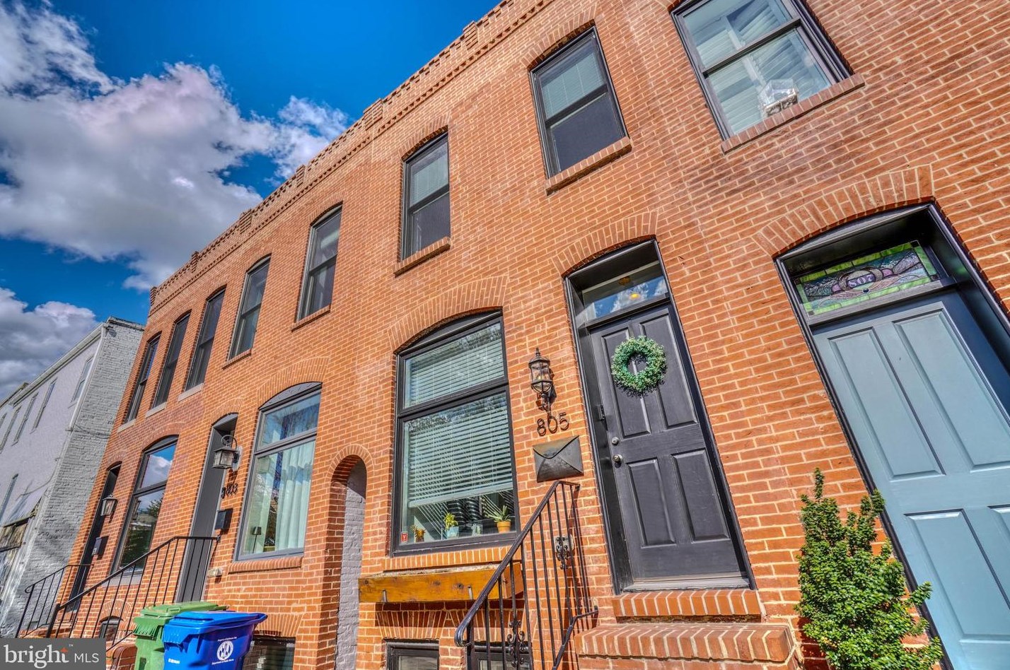 805 Milton Ave, Baltimore MD  21205-1613 exterior