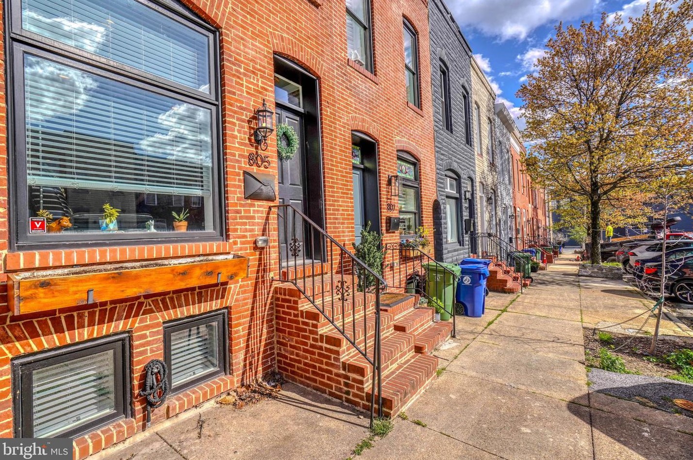 805 Milton Ave, Baltimore MD  21205-1613 exterior
