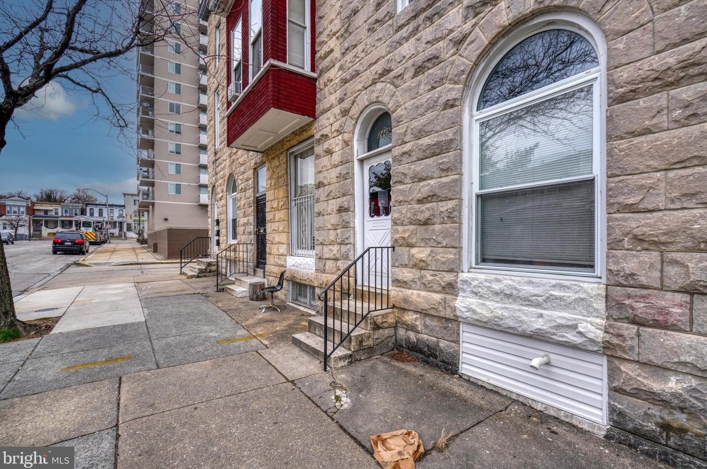 2449 Barclay St, Baltimore MD  21218-5327 exterior