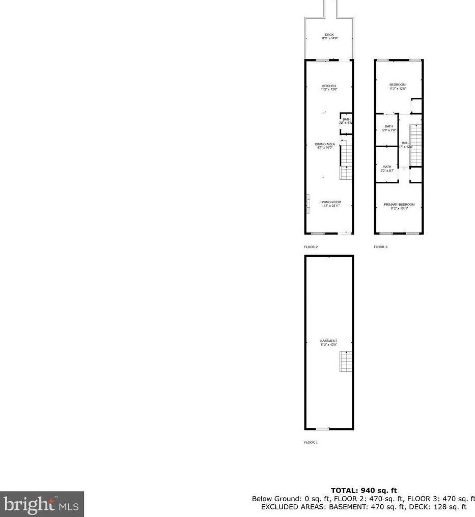 2504 Madison St, Baltimore MD  21205-1702 exterior