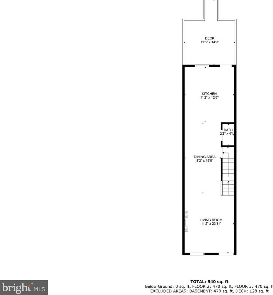 2504 Madison St, Baltimore MD  21205-1702 exterior