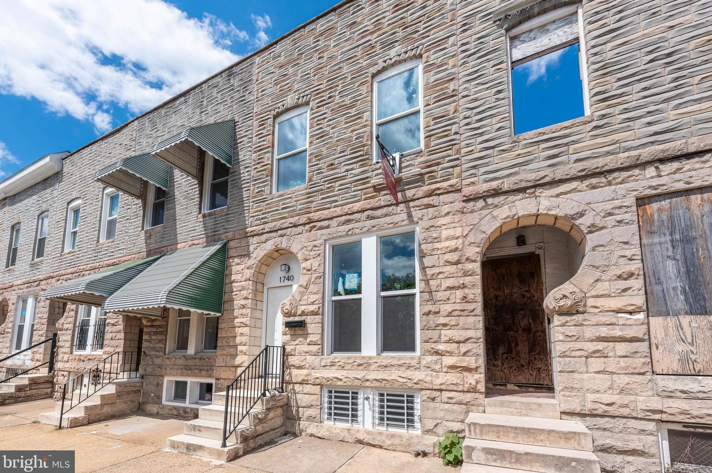 1740 Oliver St, Baltimore MD  21213-3162 exterior