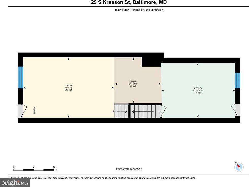 29 Kresson St, Baltimore MD 21224-1710 exterior