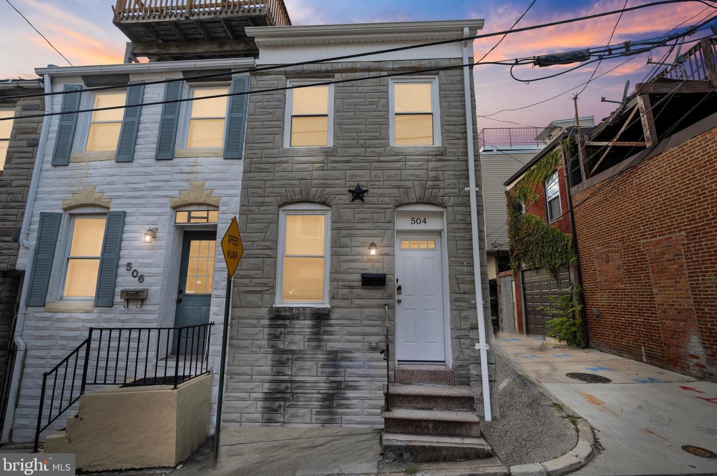 504 Madeira St, Baltimore MD  21231-3126 exterior