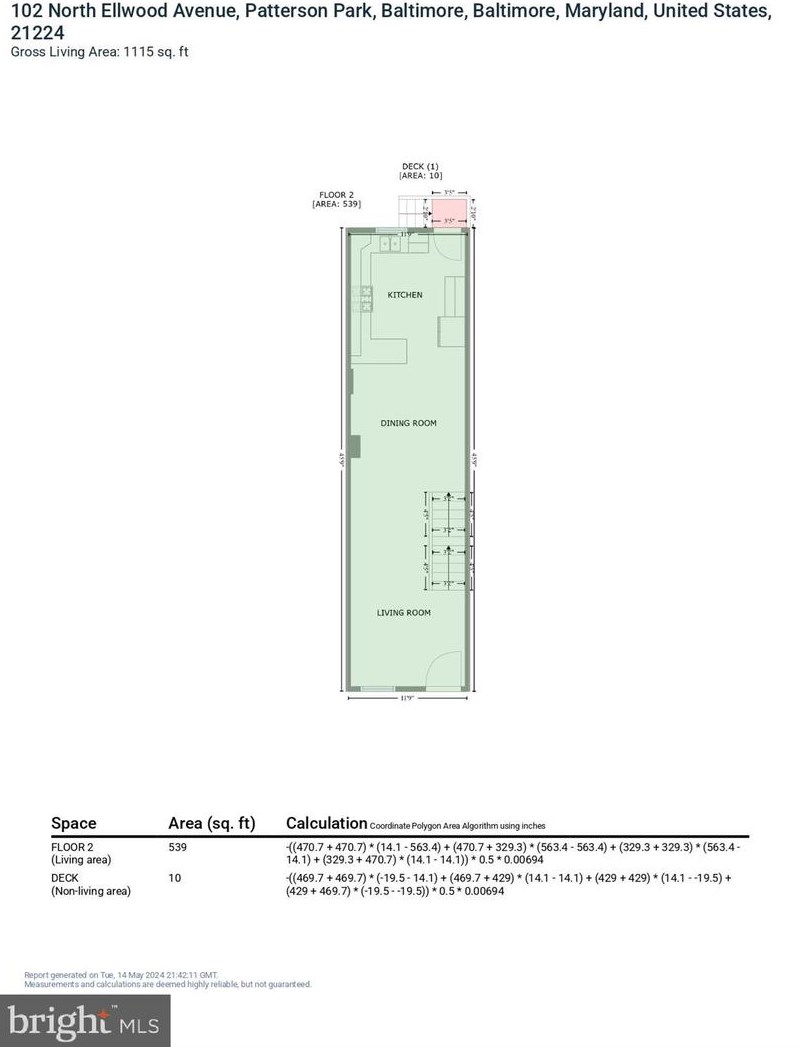 102 Ellwood Ave, Baltimore MD  21224-1307 exterior