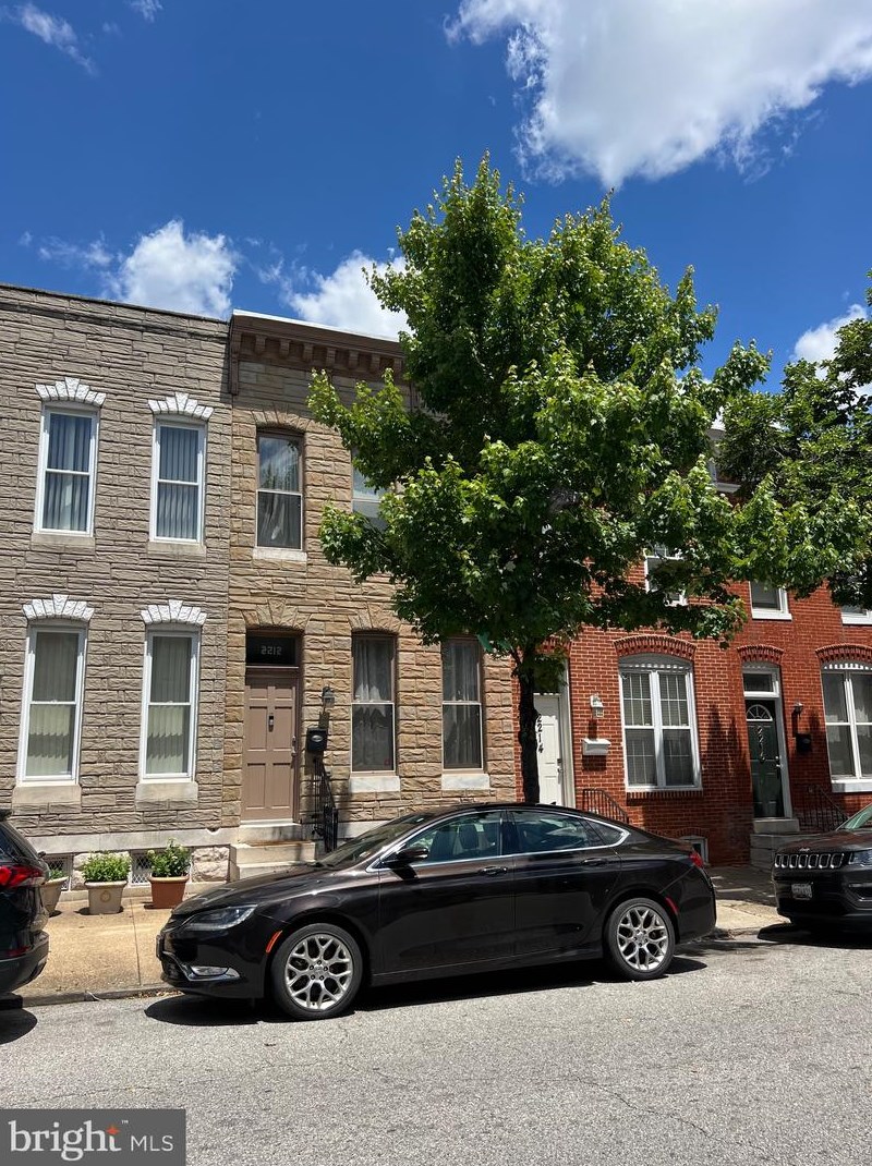 2212 Jefferson St, Baltimore MD  21205-2434 exterior