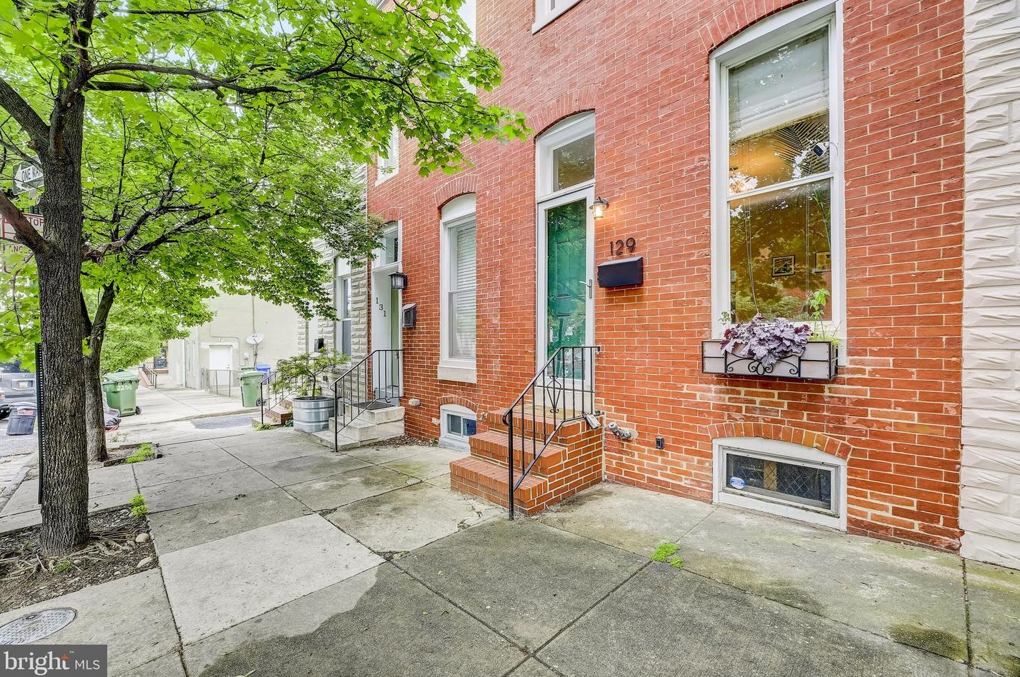 129 Collington Ave, Baltimore MD  21231-1634 exterior