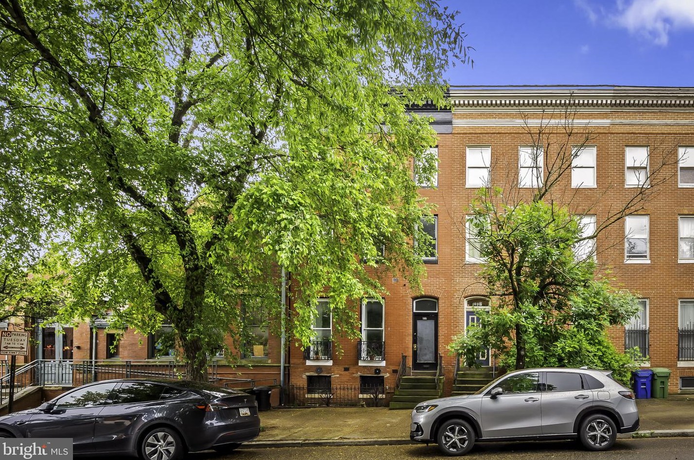 1405 Hollins St, Baltimore MD  21223-2417 exterior