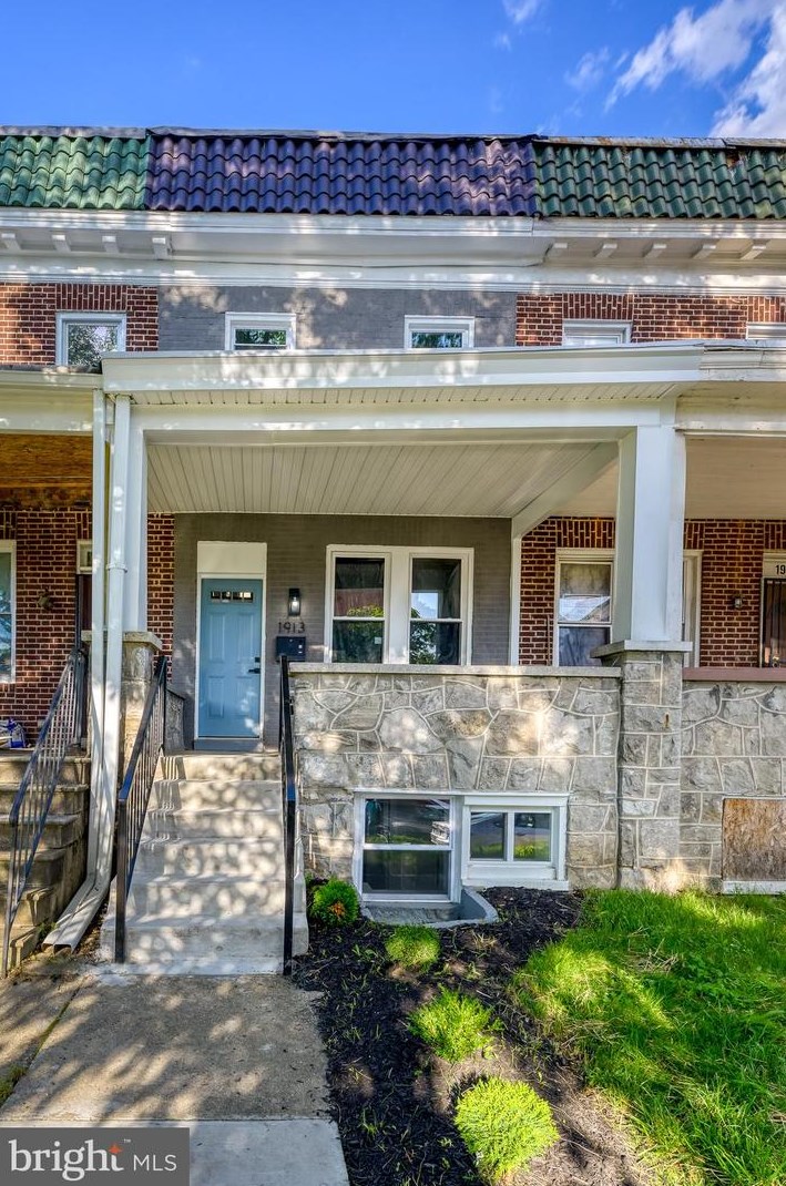 1913 Braddish Ave, Baltimore MD  21216-3123 exterior