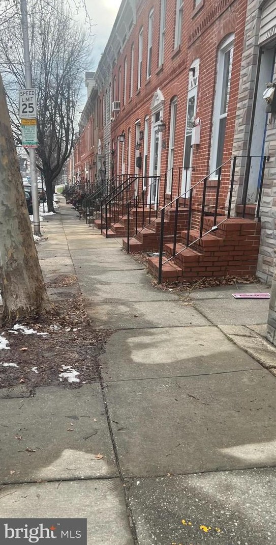 1104 Hamburg St, Baltimore MD  21230-1911 exterior