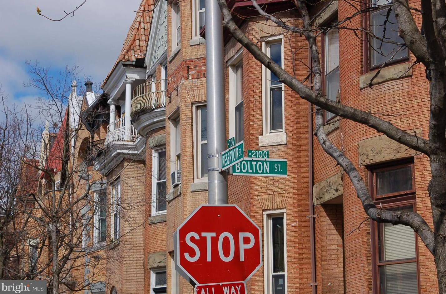 722 Reservoir St, Baltimore MD  21217-4655 exterior