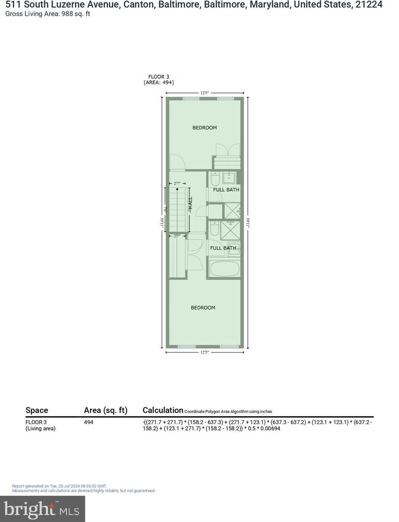 511 Luzerne Ave, Baltimore MD 21205-2610 exterior