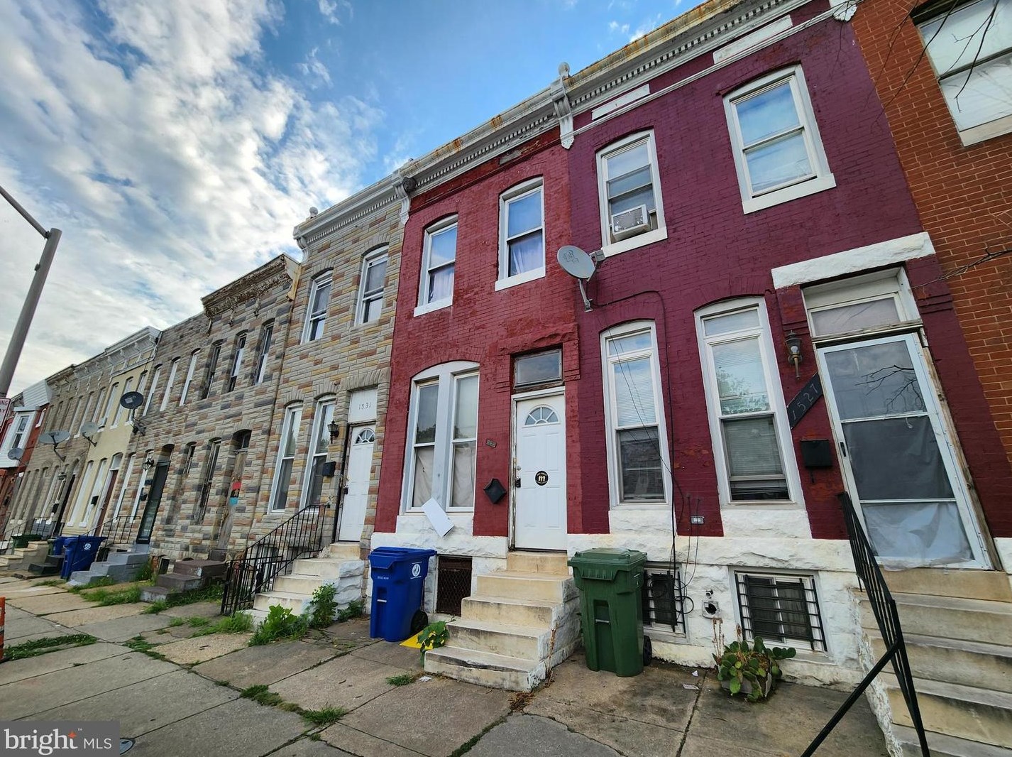 1531 Fulton Ave, Baltimore MD  21217-1609 exterior
