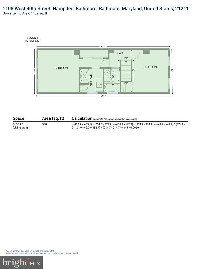 1108 40th St, Baltimore MD  21211-1723 exterior