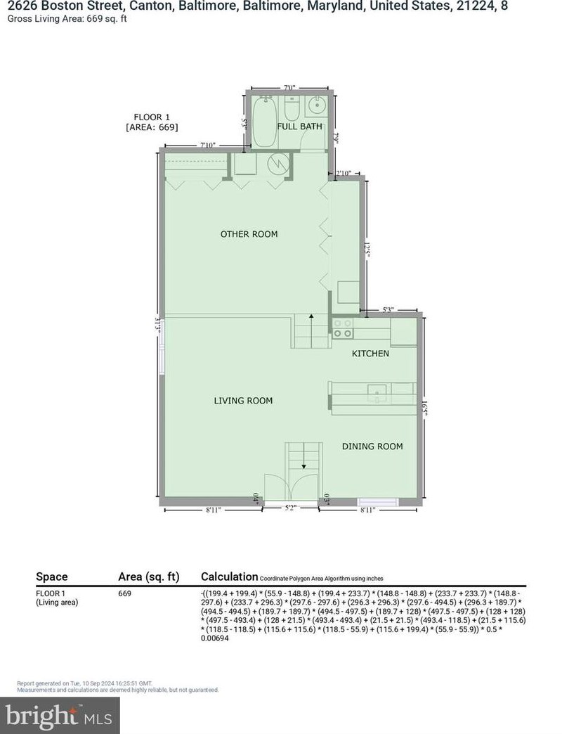 2639 Boston St, Baltimore MD  21224-4738 exterior