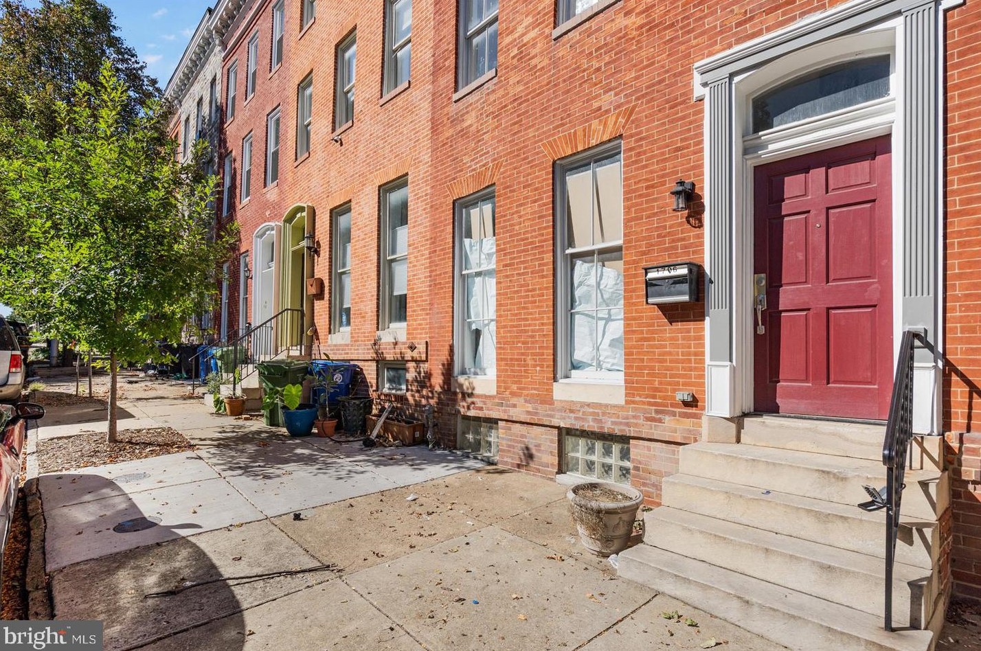 1706 Lombard St, Baltimore MD 21223-1010 exterior