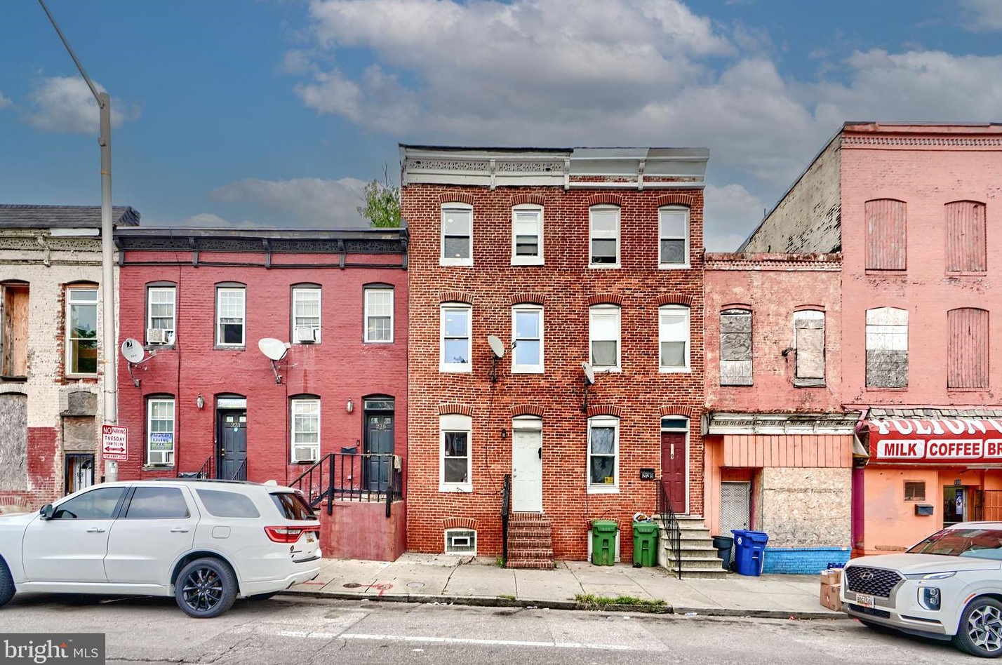 227 Fulton Ave, Baltimore MD  21223-1661 exterior