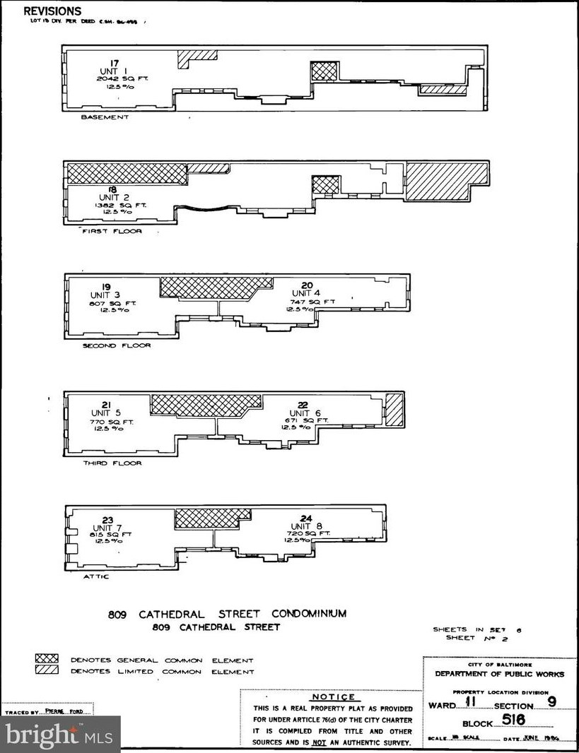 809 Cathedral St, Baltimore MD  21201-0809 exterior