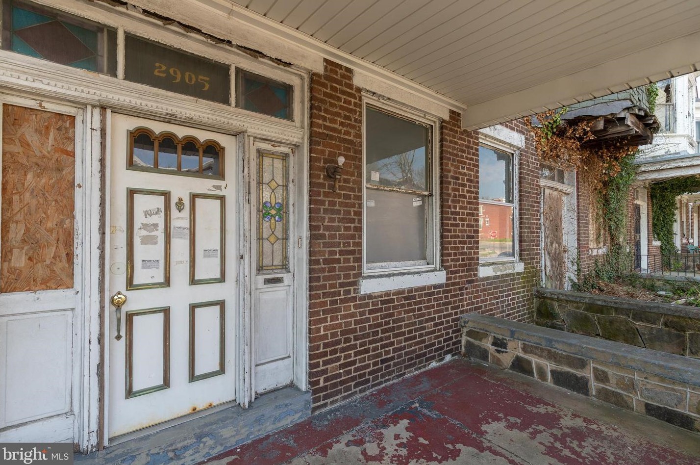 2905 Presstman St, Baltimore MD  21216-3929 exterior