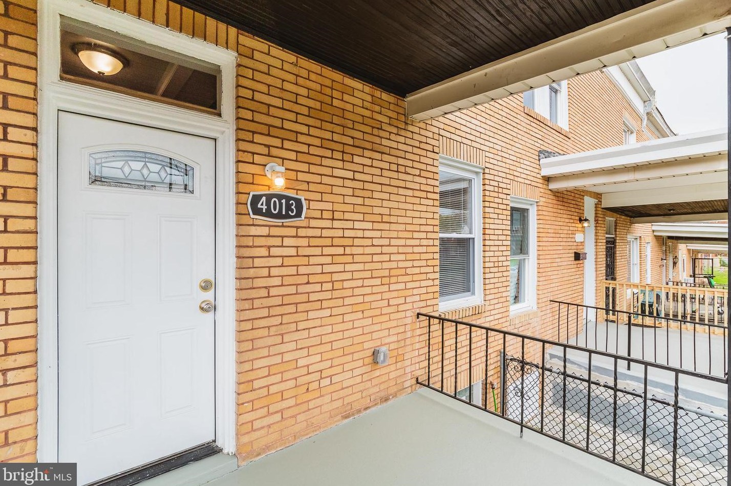 4013 Eierman Ave, Baltimore MD  21206-6316 exterior