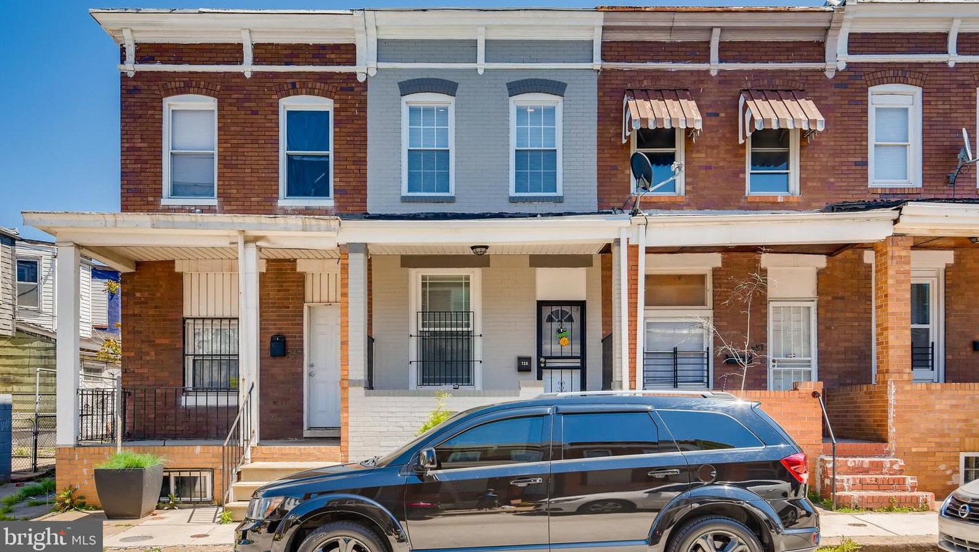 723 Curley St, Baltimore MD  21205-2717 exterior