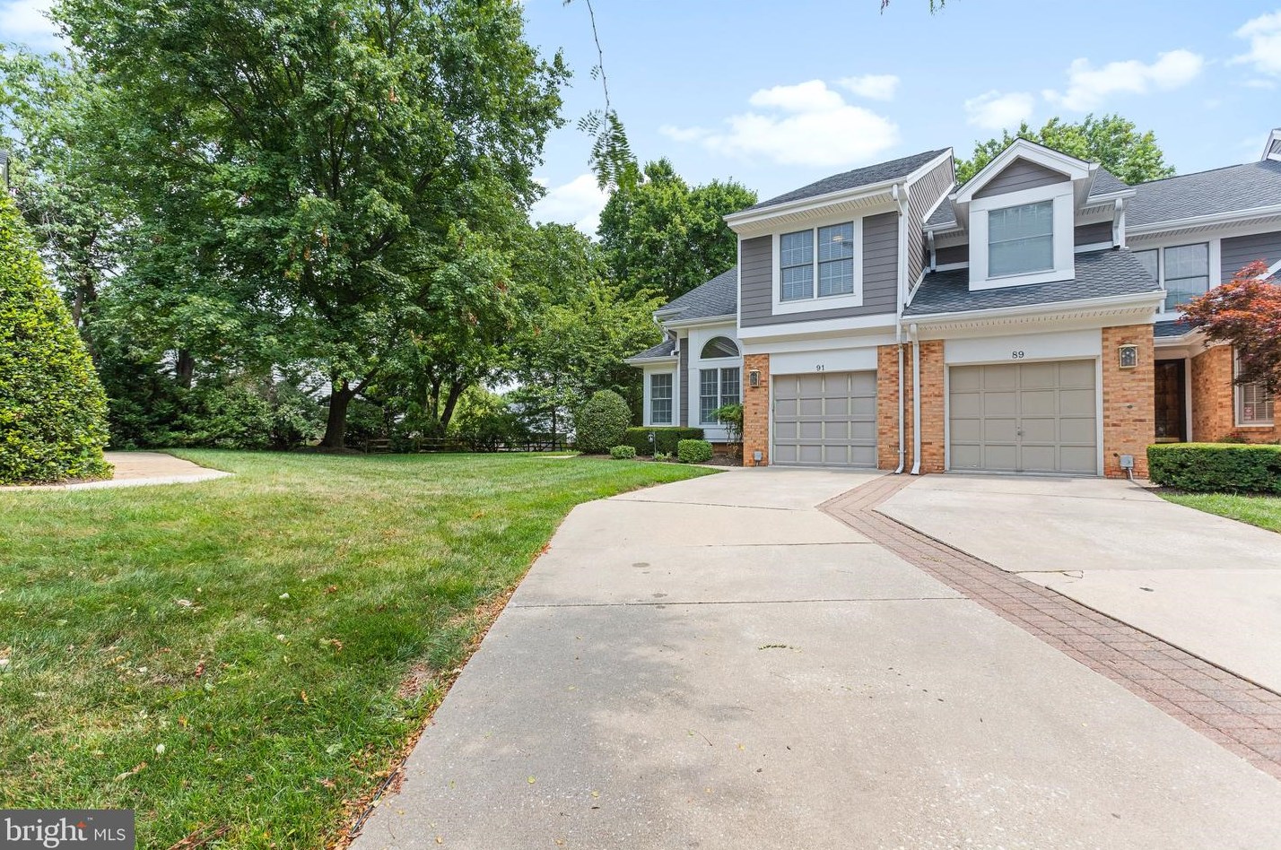 91 River Oaks Cir, Baltimore MD  21208-6356 exterior