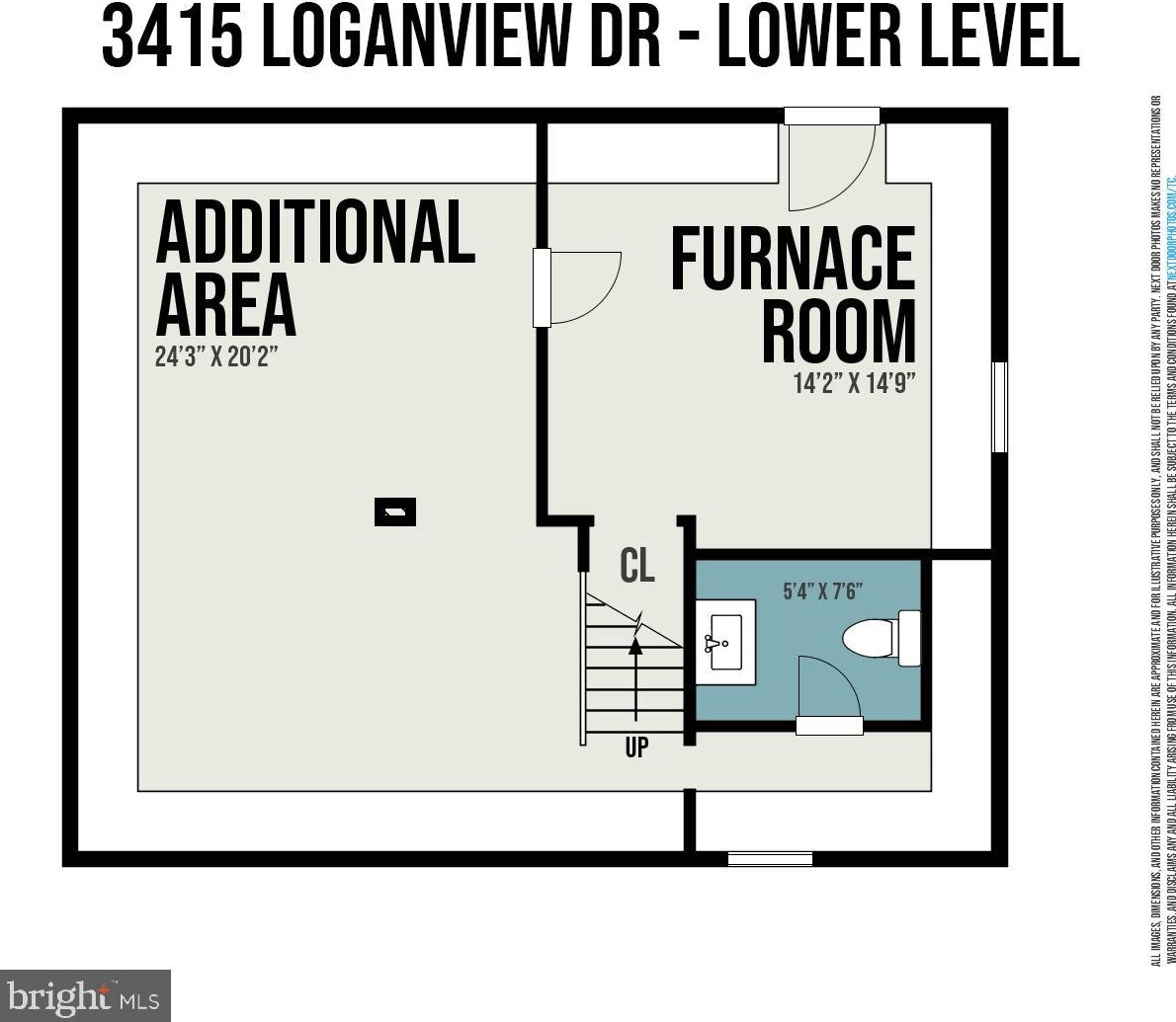 3415 Loganview Dr, Baltimore MD  21222-5949 exterior
