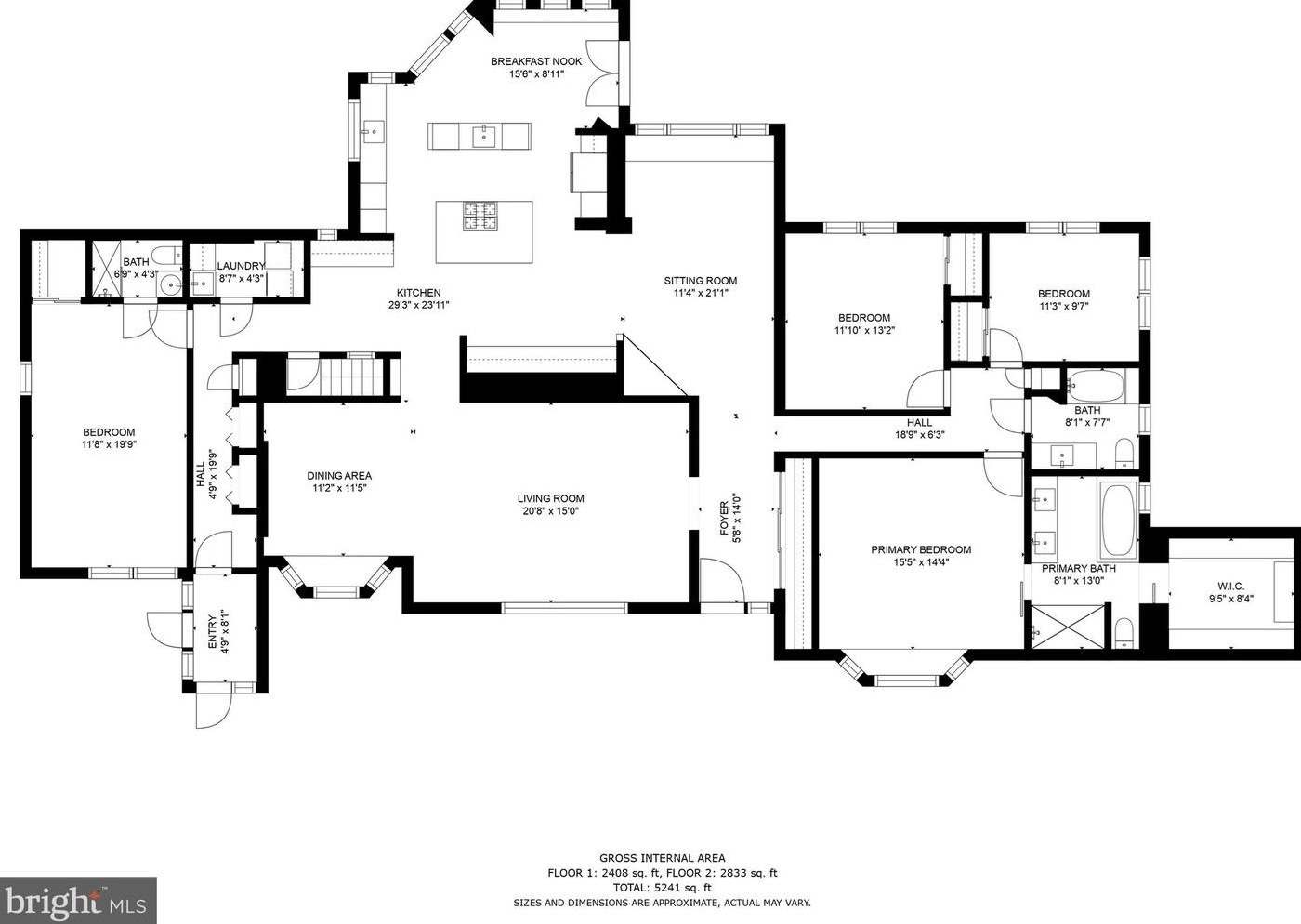 2728 Old Court Rd, Baltimore MD  21208-3415 exterior