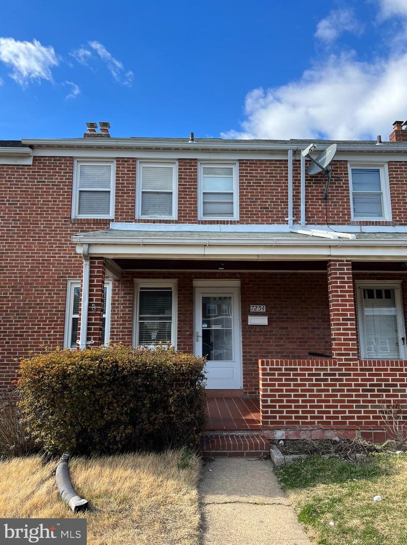 7254 Stratton Way, Baltimore MD  21224-1929 exterior