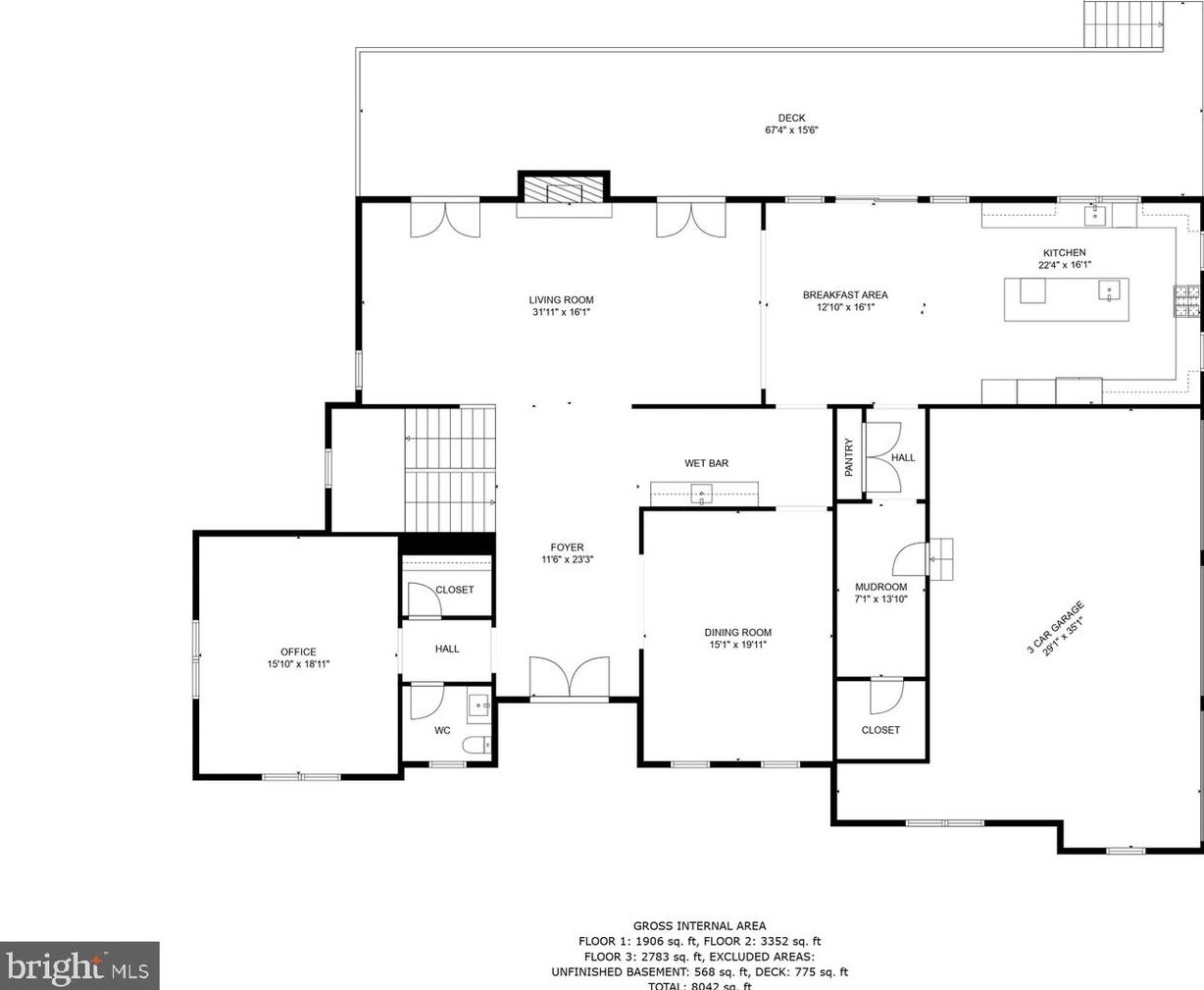 2950 Woodvalley Dr, Baltimore MD  21208-1966 exterior
