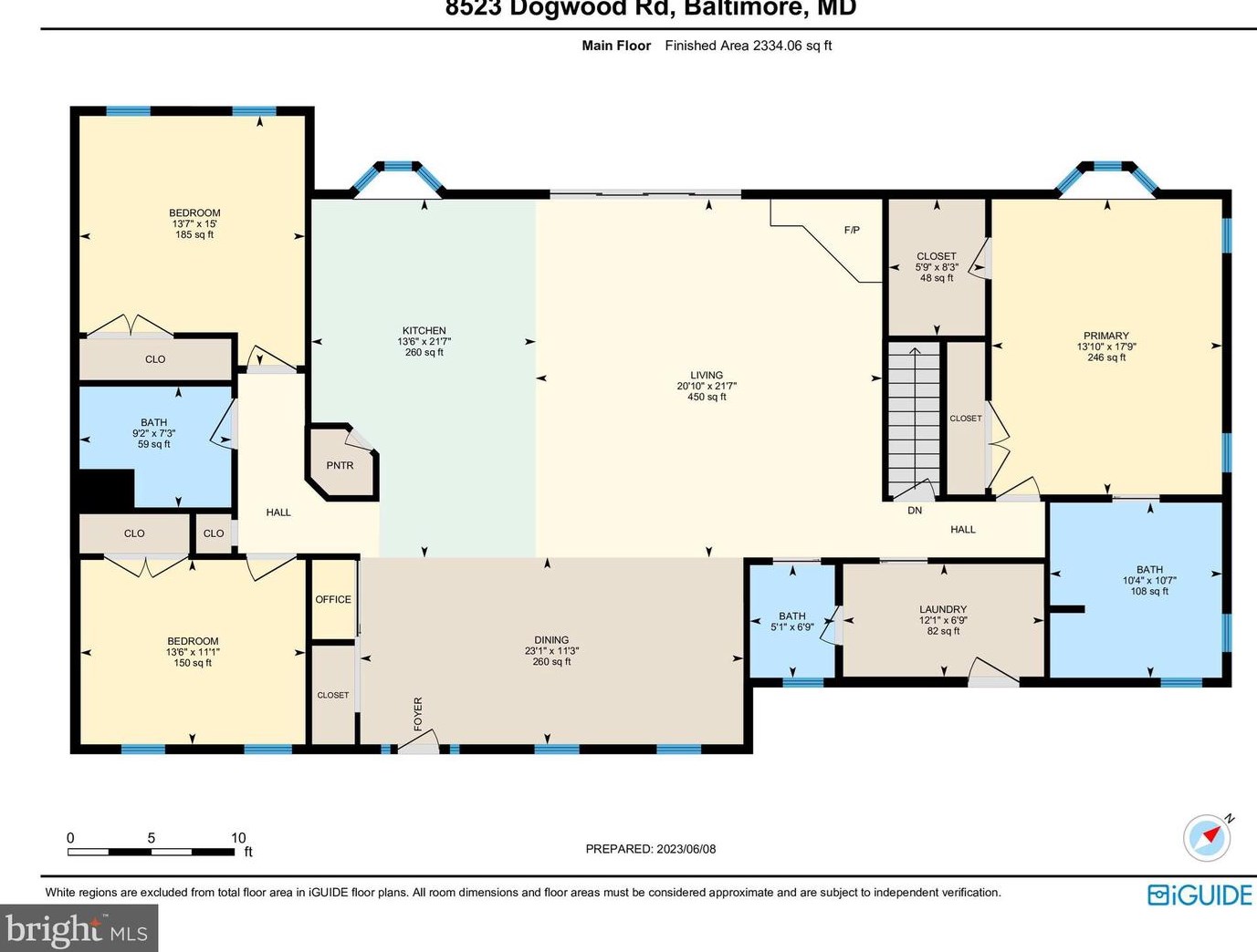 8523 Dogwood Rd, Baltimore MD  21244-1215 exterior