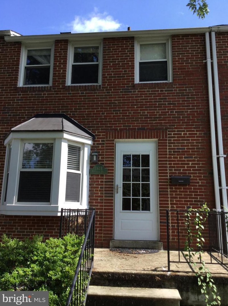 1614 Aberdeen Rd, Baltimore MD  21286-8124 exterior