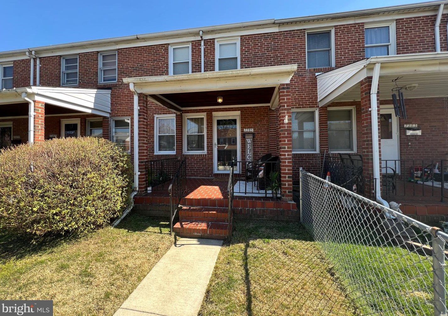 7285 Bridgewood Dr, Baltimore MD  21224-1901 exterior