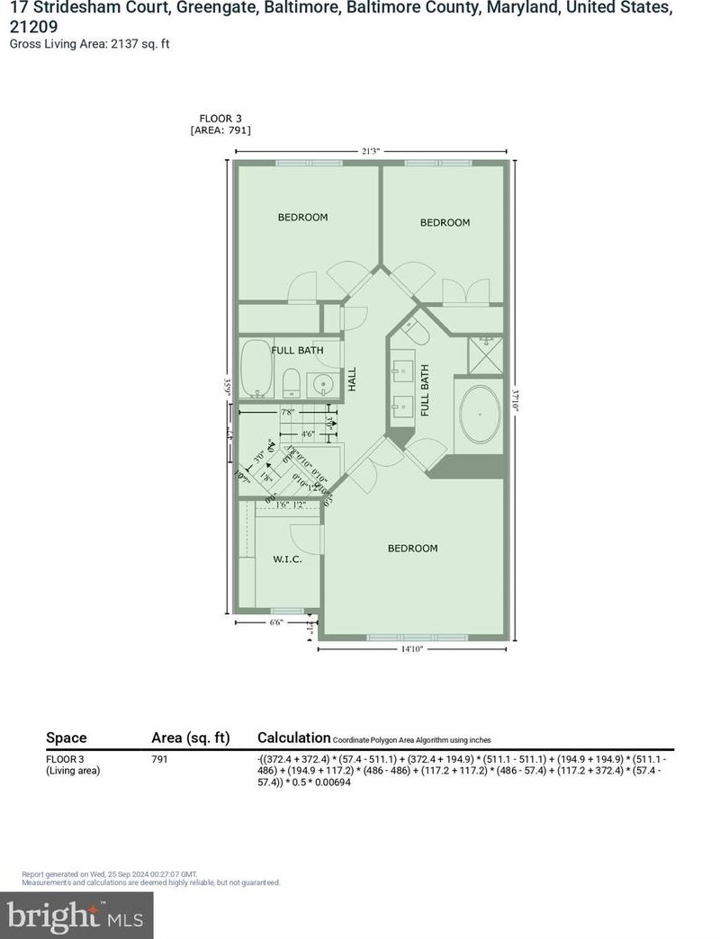 17 Stridesham Ct, Baltimore MD  21209-5301 exterior