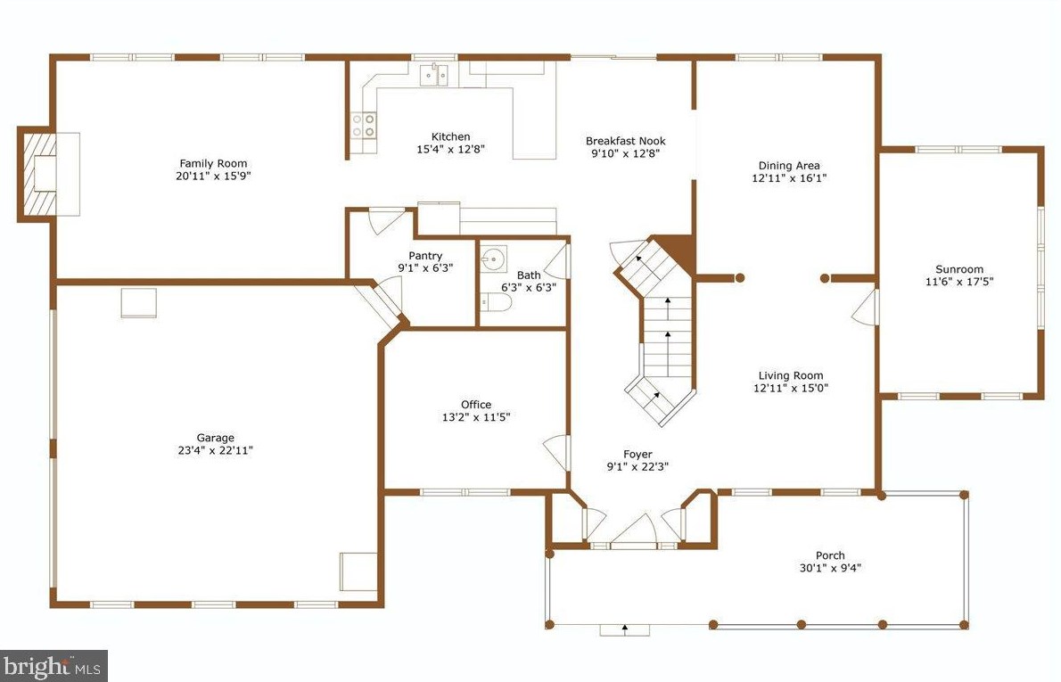 9580 Covenant Ct, Owings MD  20736-3334 exterior