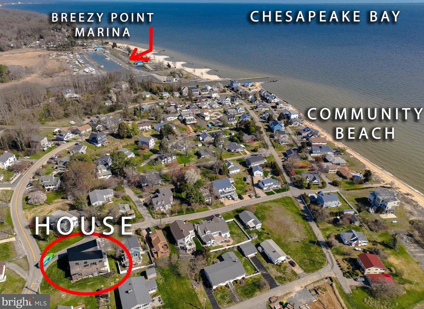 5101 Bay Pkwy, Huntingtown MD  20639-9337 exterior