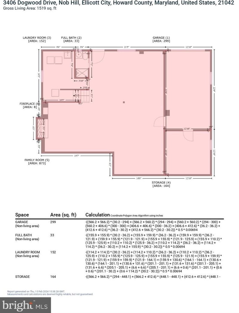 3406 Dogwood Dr, Ellicott MD  21042-3718 exterior