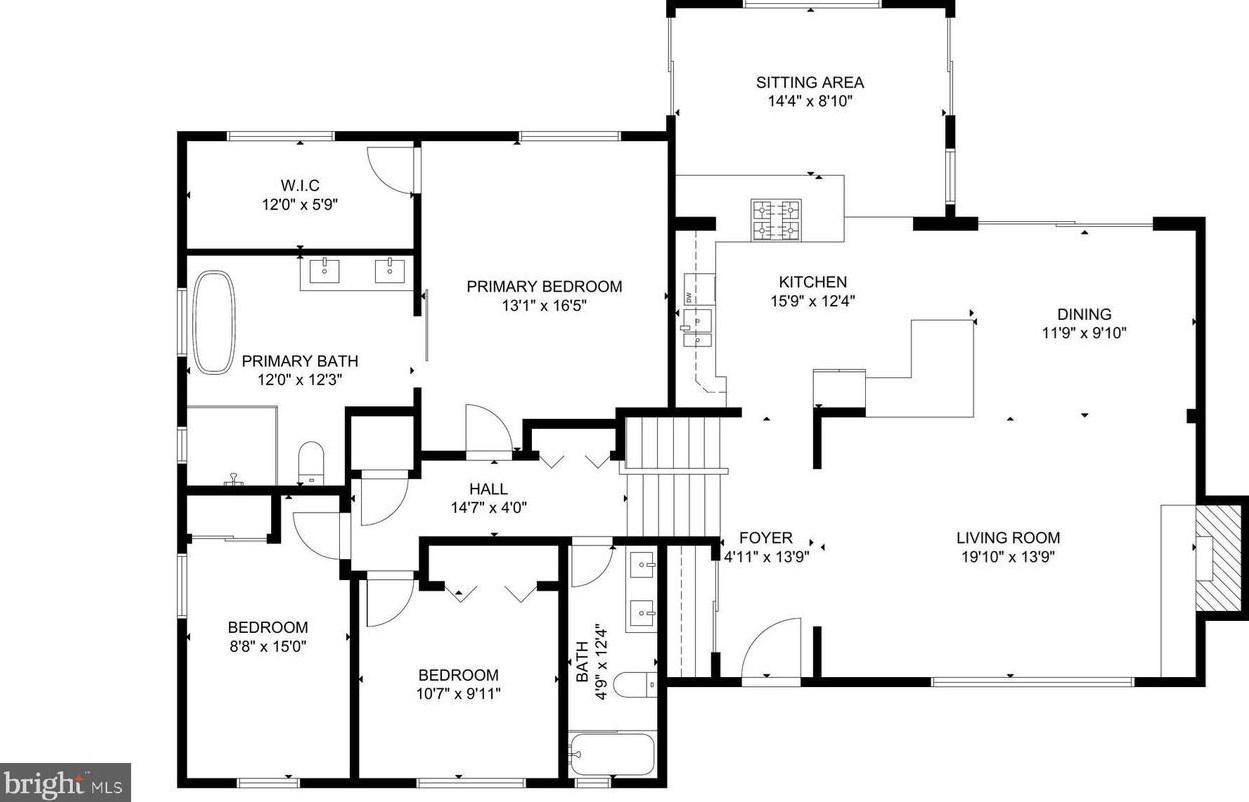 7903 Rocton Ave, Bethesda MD  20815-3911 exterior