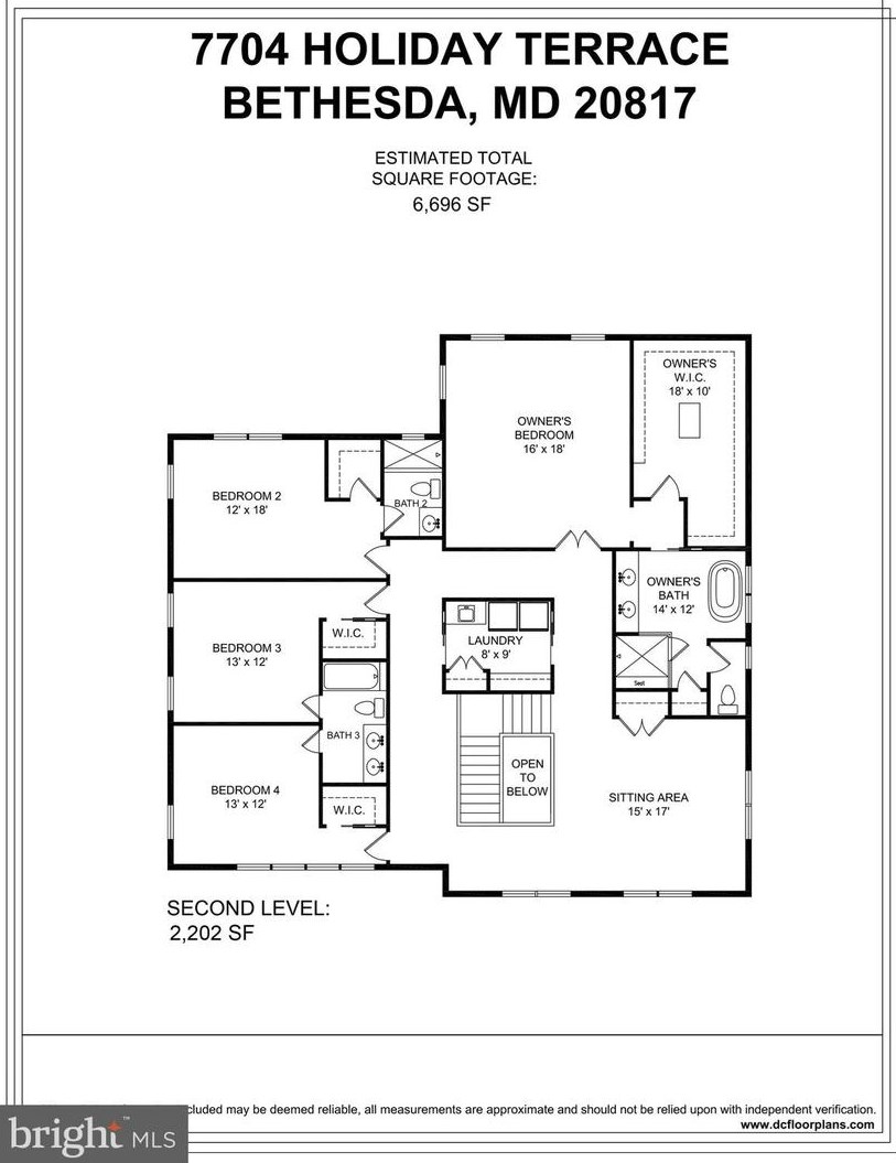 7704 Holiday Ter, Bethesda MD  20817-6616 exterior