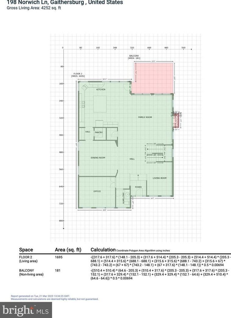 198 Norwich Ln, Gaithersburg MD  20878-4507 exterior