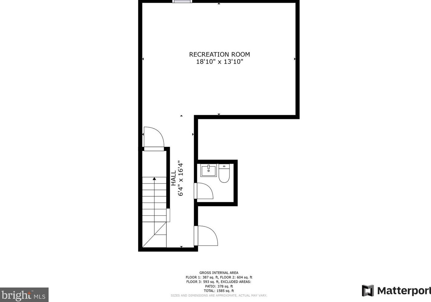 55 Longmeadow Dr, Gaithersburg MD  20878-1997 exterior