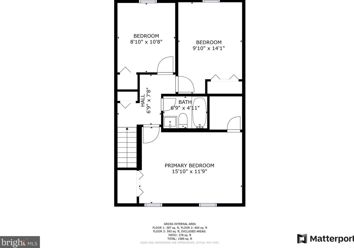 55 Longmeadow Dr, Gaithersburg MD  20878-1997 exterior