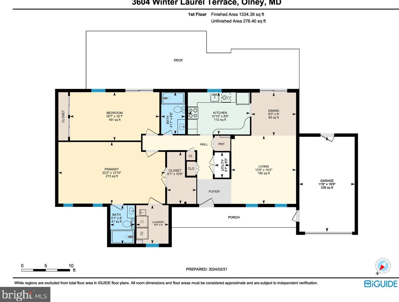 3604 Winter Laurel Ter, Olney MD  20832-2242 exterior